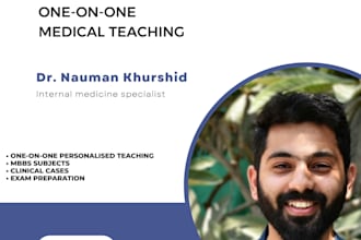 tutor you in clinical subjects of mbbs one on one