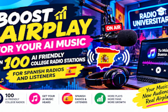 promote your spanish music latin america songs to spanish college radio stations