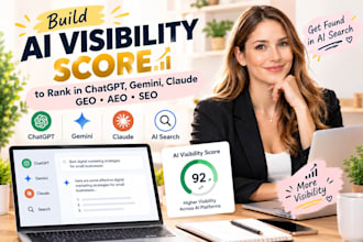 build ai visibility score to rank in chatgpt gemini claude GEO aeo SEO