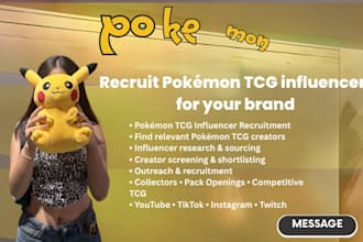 recruit pokémon tcg influencers for your brand