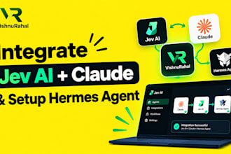 integrate jev ai claude jev ai developer jev ai  agent hermes agent setup jev ai