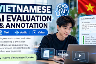 evaluate and review vietnamese ai generated content