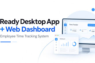 provide a ready desktop time tracker and web dashboard