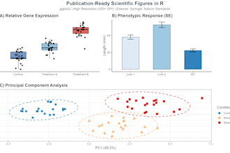 analyze your scientific data and create publication ready plots in r