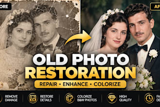 restore repair and enhance your old photos with ai
