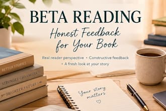 beta read and review your book
