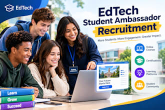recruit student ambassadors to promote your edtech and online education brand