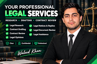 do legal research, legal drafting, and contract review