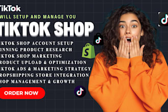 setup tiktok shop tiktok dropshipping promote shopify tiktok marketing tiktok ad