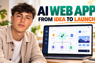 develop your ai website saas or custom ai software