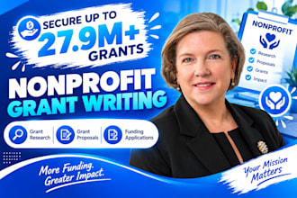 do grant writing and research for nonprofit organizations
