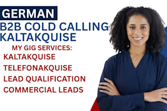 german b2b cold calling kaltakquise comercial lead generation terminvereinbarung
