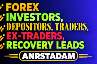 provide valid forex recovery leads hot forex leads verified recovery leads