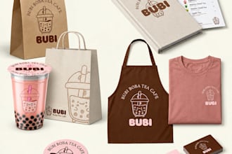 create a professional brand identity and branding design