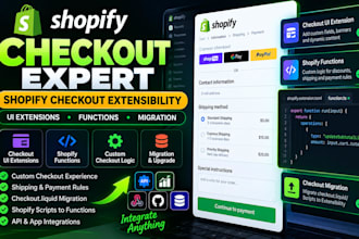 build shopify checkout extensibility UI extension functions migration fix shopif