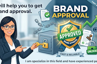 help you in amazon brand approval