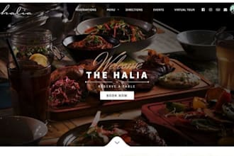 design food catering website restaurant website food truck website food delivery