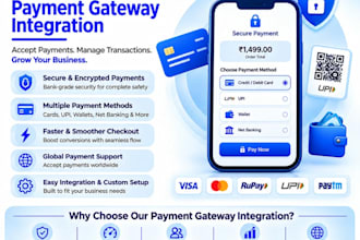 integrate secure payment API, payment gateway and wallet system
