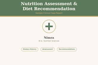 create a personalized diet and meal plan for you