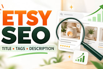 optimize your etsy listings with SEO titles tags and descriptions