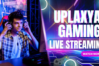 be disign eye catching gaming youtube thumbnails
