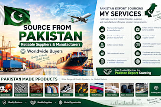 find reliable pakistan suppliers and manufacturers for worldwide export