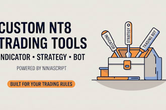 create ninjatrader indicator, ninjatrader strategy, nt8 trading bot ninjascript