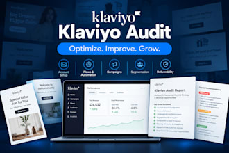 audit your klaviyo account and email flows