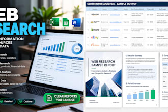 do detailed web research and organize information for you