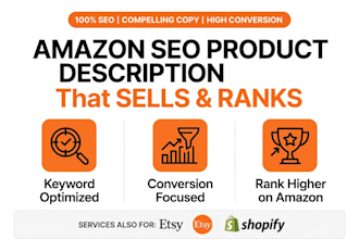 write SEO amazon product description for shopify store