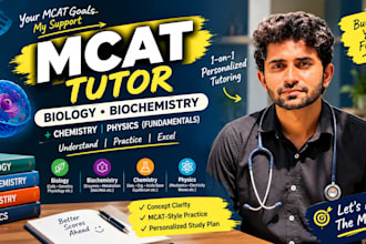 be your mcat biology biochemistry and science tutor