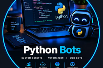 build a custom python telegram bot for you