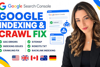 fix google search console indexing crawling errors index website pages backlinks