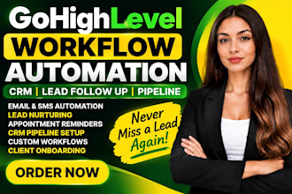 build gohighlevel workflows automation pipeline ghl sales funnel landing page
