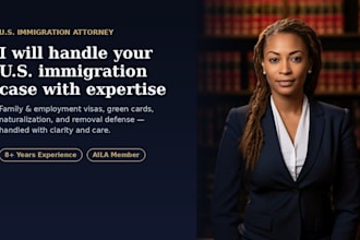 handle your us immigration visa, greencard or citizenship case