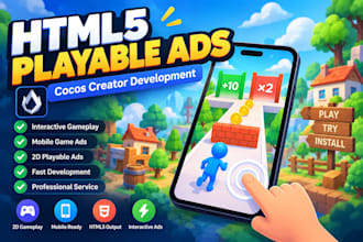 develop an HTML5 playable ad for your mobile game