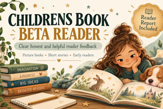 beta read your childrens book