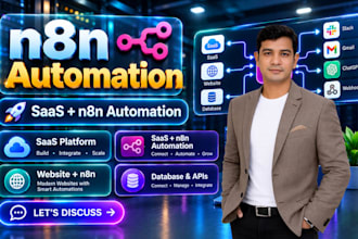 fully automate your saas platform with n8n