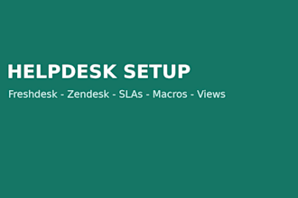 set up your freshdesk or zendesk helpdesk