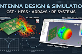 design and simulate antennas, arrays and antenna systems in cst and hfss