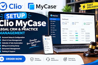setup clio mycase legal CRM practice management