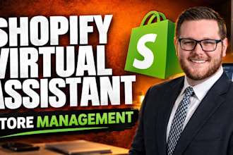 be virtual assistant for shopify amazon store management product listening