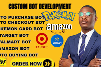 build auto buying bot, kmart bot, target bot, auto checkout bot, bigw bot,