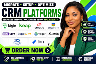 setup bigin keap creatio sugarcrm suitecrm espocrm vtiger attio twenty crm jira