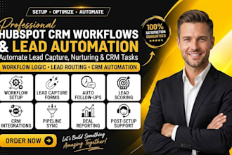 automate your hubspot CRM workflows and lead capture
