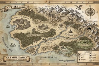 create a custom dnd fantasy rpg map for your campaign