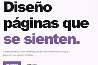 crear paginas web personalizadas con HTML CSS y javascript