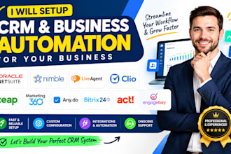 setup netsuite nimble liveagent clio keap marketing 360 any do bitrix24 act CRM