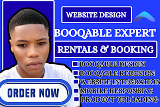 build  booqable rental website with online booking and inventory booqable event
