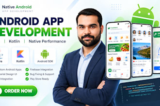 develop your android app as an android app developer